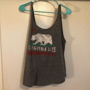 Gray Billabong Tank Top